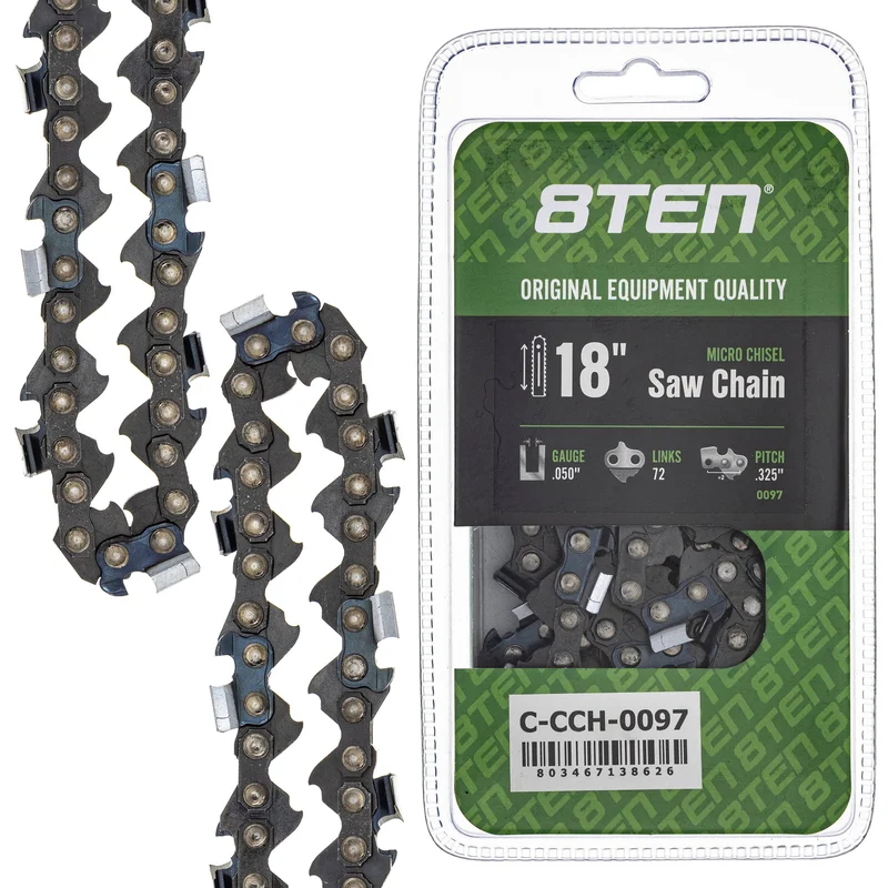 Chainsaw Chain 18 Inch .050 .325 72DL For Echo Dolmar 501840672 581643672 591095772 20BPX072G