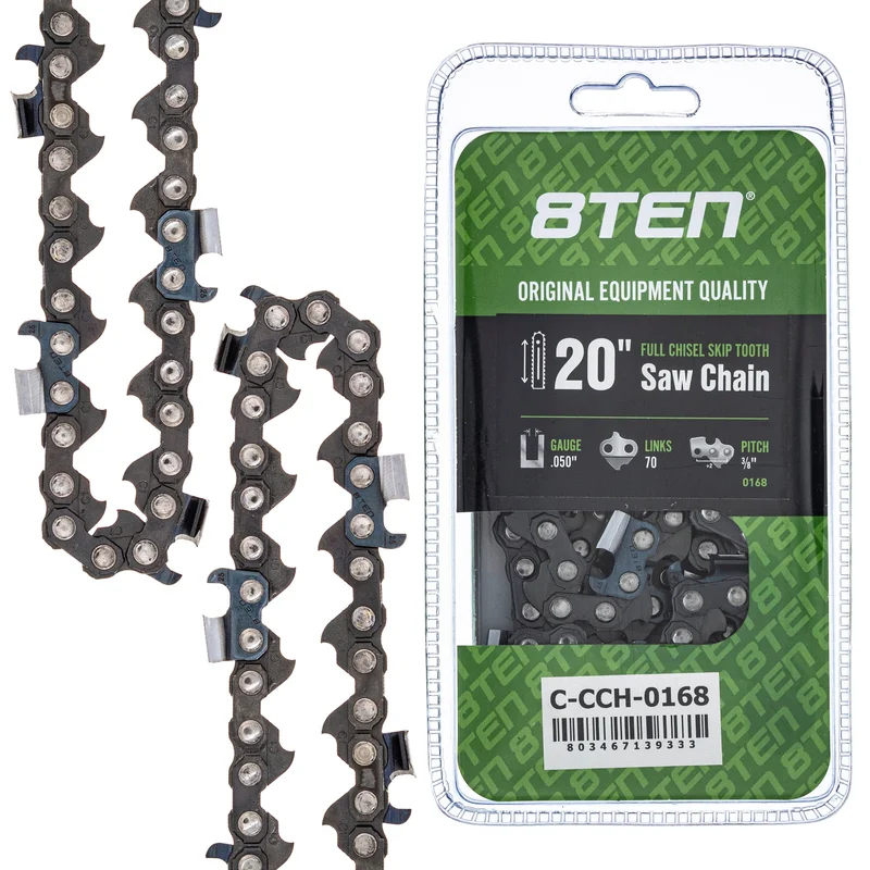 Chainsaw Chain 20 Inch .050 3/8 70DL For Echo Poulan McCulloch 72LPX070G 72LGX070G 72LPX70CQ