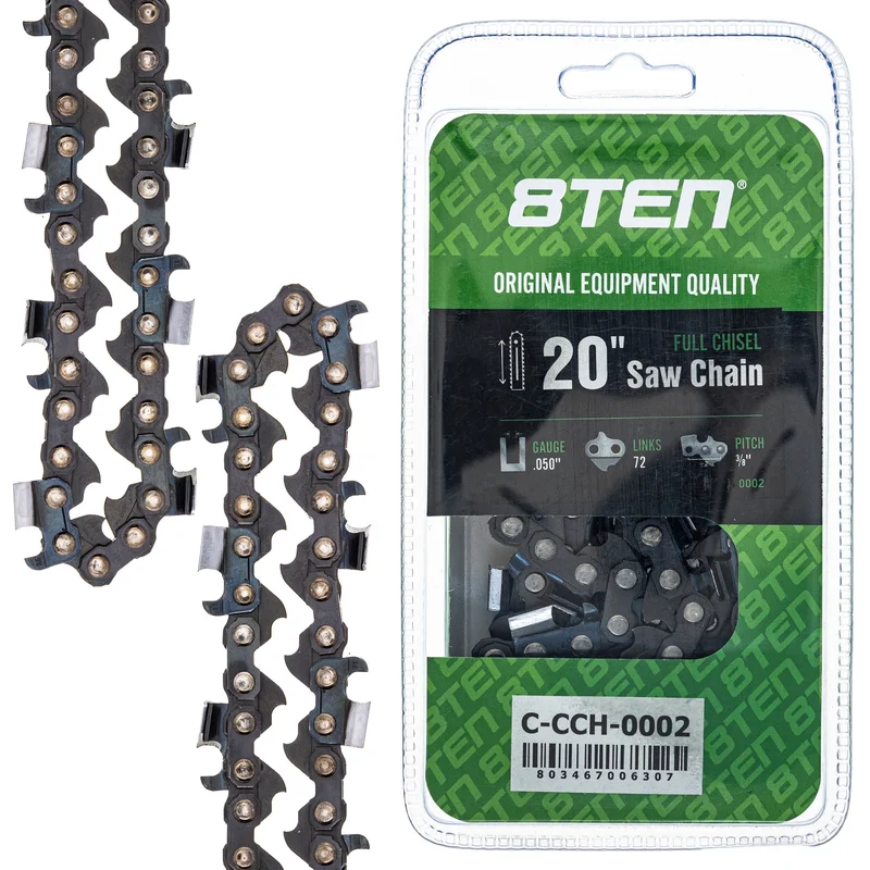 Chainsaw Chain 20 Inch .050 3/8 72DL For Husqvarna Poulan Pro Poulan 585550072 501842672 591129972