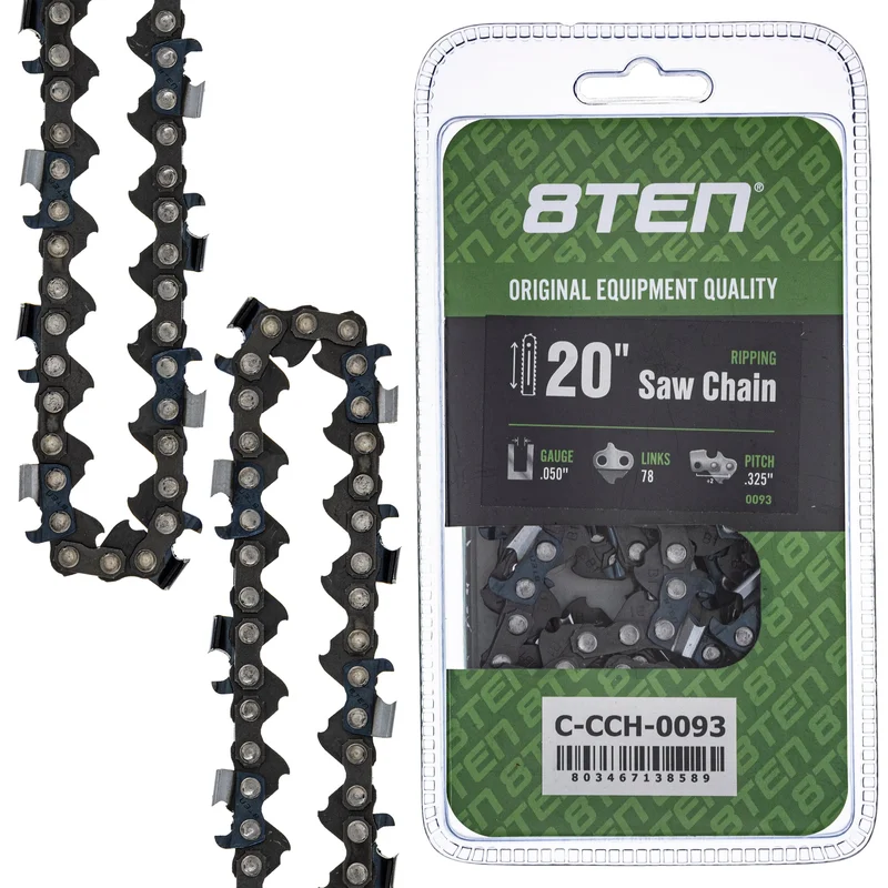 Chainsaw Chain 20 Inch .050 .325 78DL For Echo 20BPX078G 20BPX78CQ 501840978 581643678 20LPX78CQ
