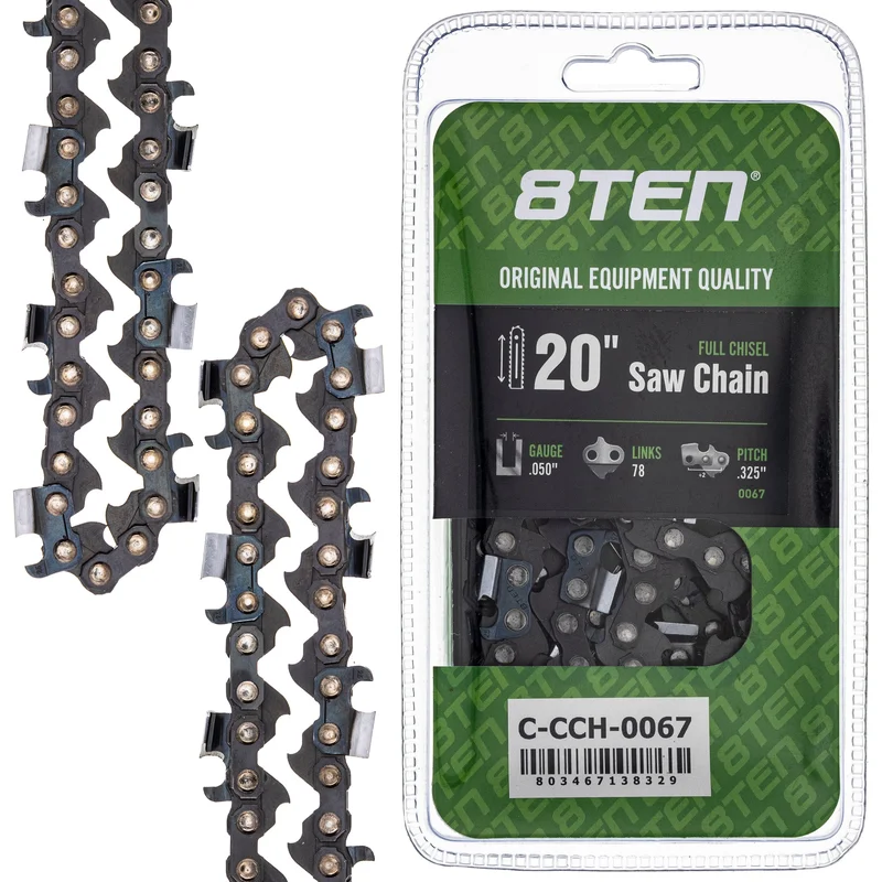 Chainsaw Chain 20 Inch .050 .325 78DL For Husqvarna Jonsered Echo 20LPX078G 20BPX078G 20BPX78CQ