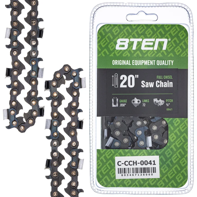 Chainsaw Chain 20 Inch .058 3/8 72DL For Husqvarna 73EXL072G 581626972 591152572 501842872 501841472