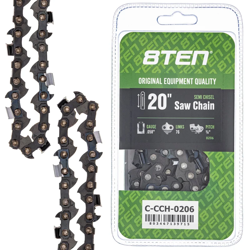 Chainsaw Chain 20 Inch .058 3/8 76DL For 21LPX076G