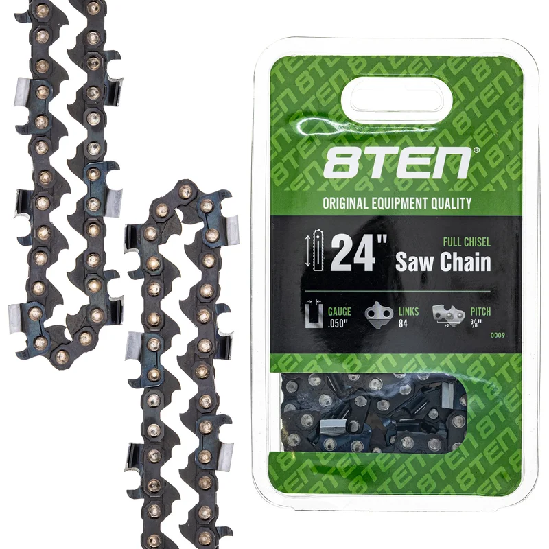 Chainsaw Chain 24 Inch .050 3/8 84DL For Husqvarna Jonsered Poulan 501842584 72LPX84CQ 591119484
