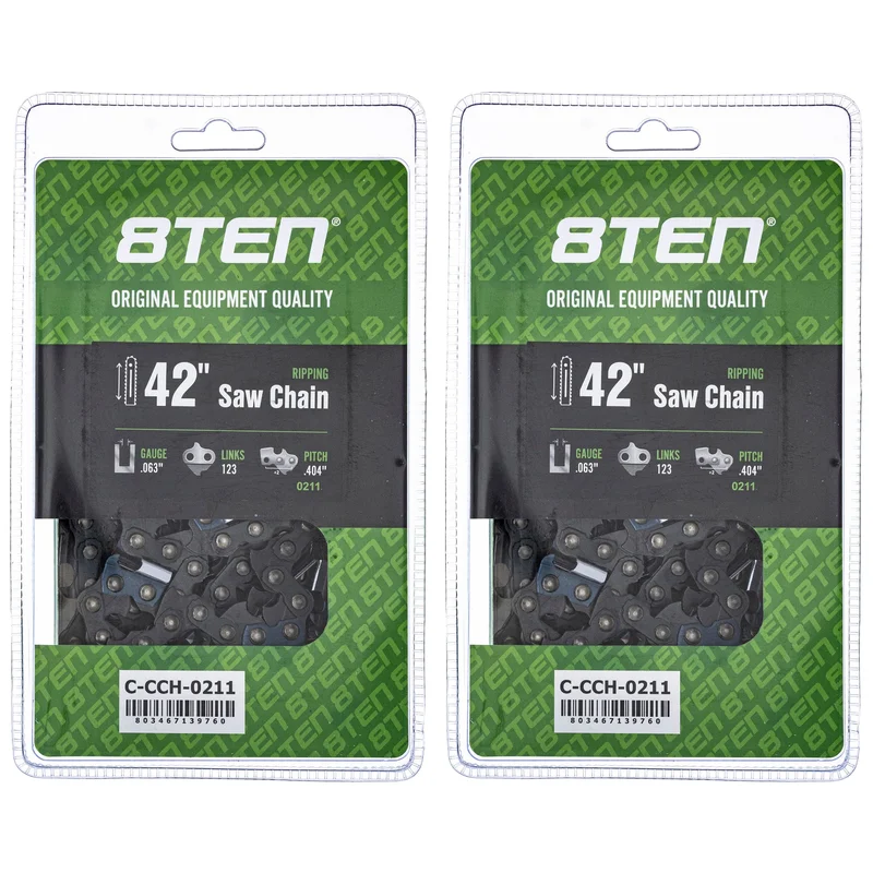 Chainsaw Chain 42 Inch .063 .404 123DL For Stihl 46RM123 | 2-PACK