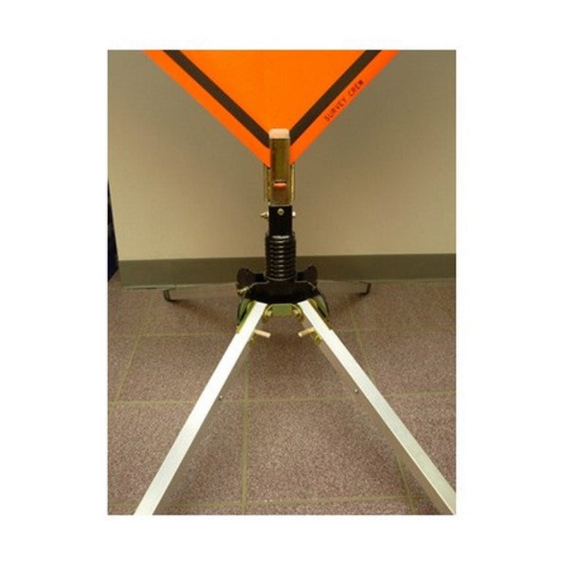 ChrisNik Single Spring Steel Sign Stand with Telescoping Legs