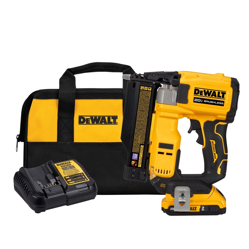 Compact Pin Nailer 23 Ga. Kit Brushless Atomic Series 20V MAX* Dewalt