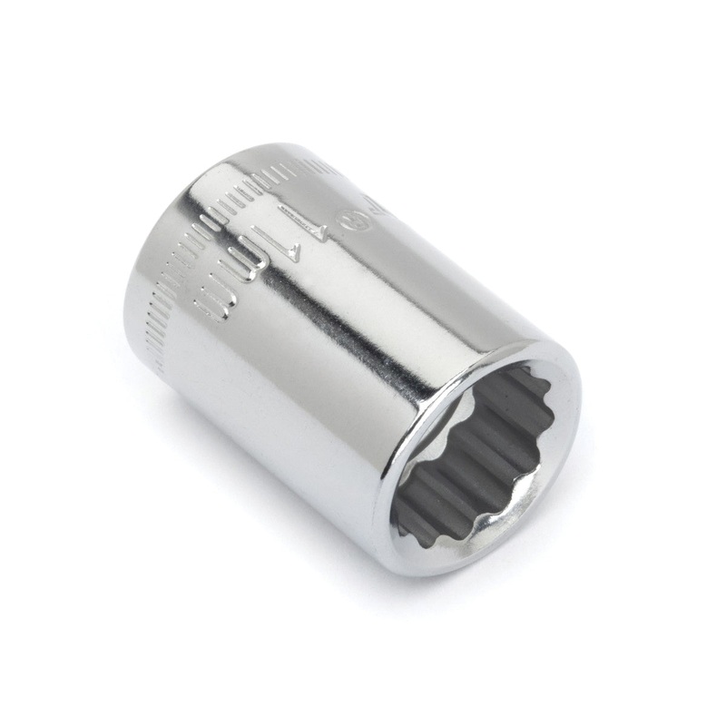 CRESCENT CDS41N Socket, System of Measurement: Metric, Standard Length, 11 mm Socket, 3/8 in Drive, 12-Point
