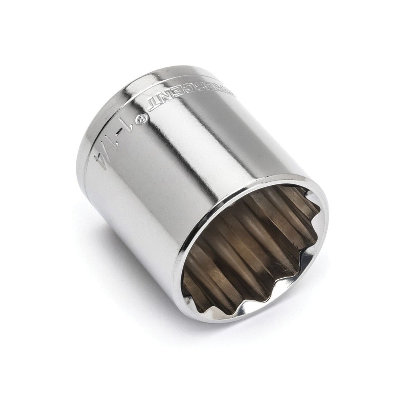 CRESCENT CDS66N Socket, System of Measurement: Imperial, Standard Length, 1-1/4 in Socket, 1/2 in Drive, 12-Point