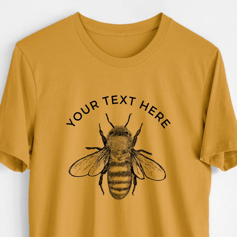 Custom Create Your Own Family Bee Design – Lightweight 100% Cotton Unisex Crewneck