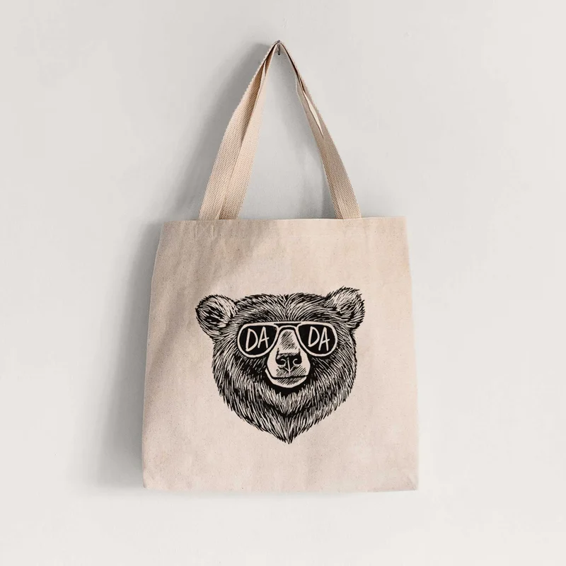 Dada Bear – Dada Glasses – Tote Bag