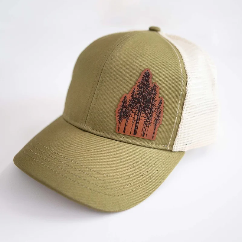 Evergreen – Eco Trucker Hat – Organic and Recycled