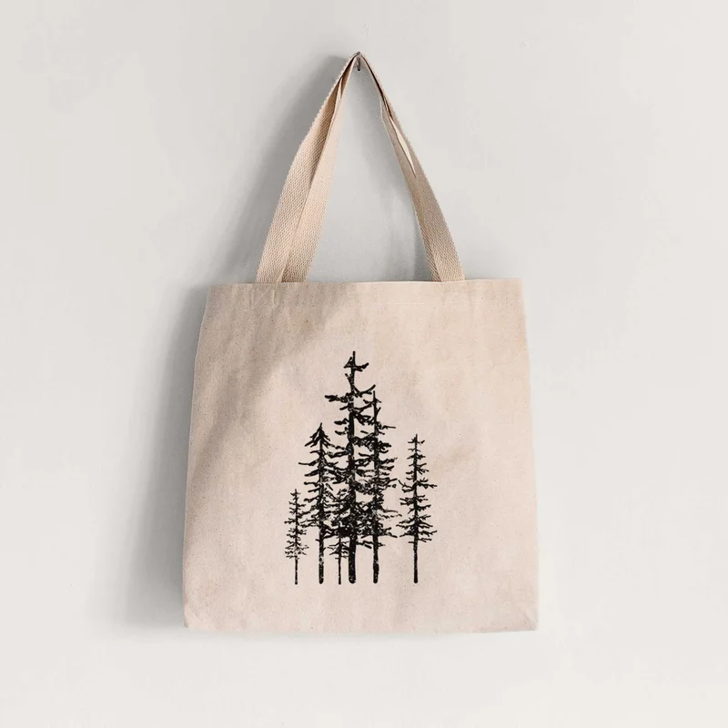 Evergreen Trees – Tote Bag