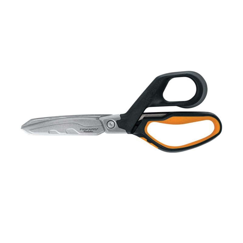 FISKARS Pro PowerArc 710140-1002 Shear, 8 in OAL, 3-1/2 in L Cut, Stainless Steel Blade, Ergonomic Handle
