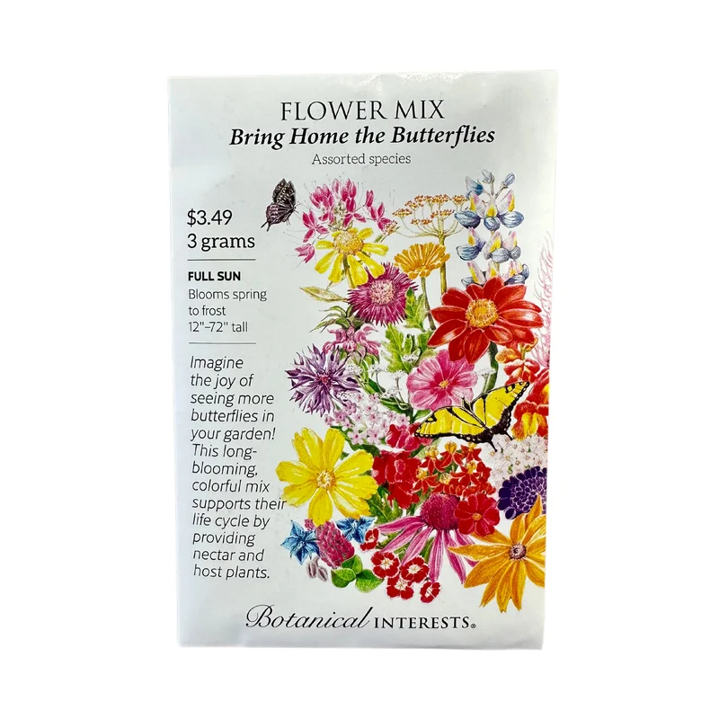 Flower Mix Bring Home Butterflies