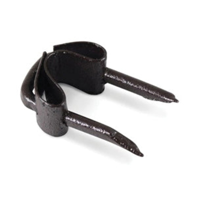 GB MSB-1540 Cable Staple, 1/8 in W Crown, Steel Staple, Fiber Insulation, Brown Insulation