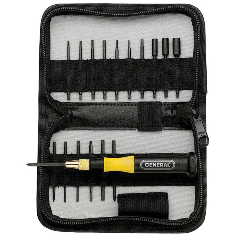 General 63518 Precision Screwdriver Set, Cushion Handle