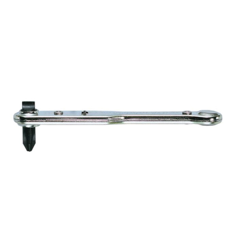 General 807SX Ratcheting Offset Screwdriver, Cross Point, #2 Point