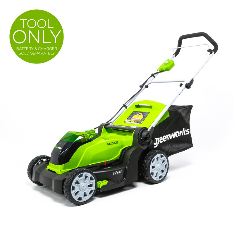 Greenworks 40V 17 Push Lawn Mower (Tool Only)