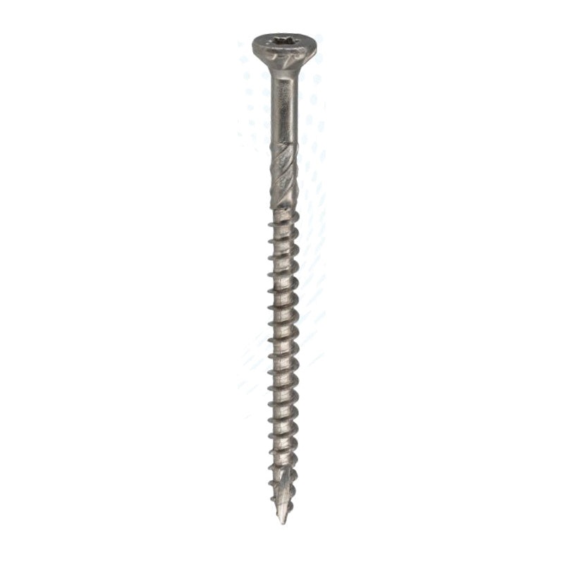 GRK FASTENERS Fin/Trim PHEINOX 305 36752 Screw, Trim Head, 2-1/2 in OAL, 305 Stainless Steel, Climatek-Coated
