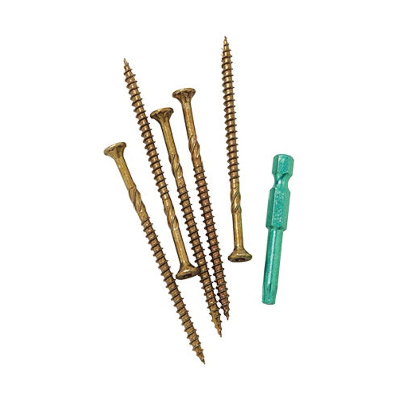 GRK FASTENERS R4 96089 Multi-Purpose Framing Screw, #12-14 Thread, CEE Thread, Star Drive, T25 Drive, 5-5/8 in OAL
