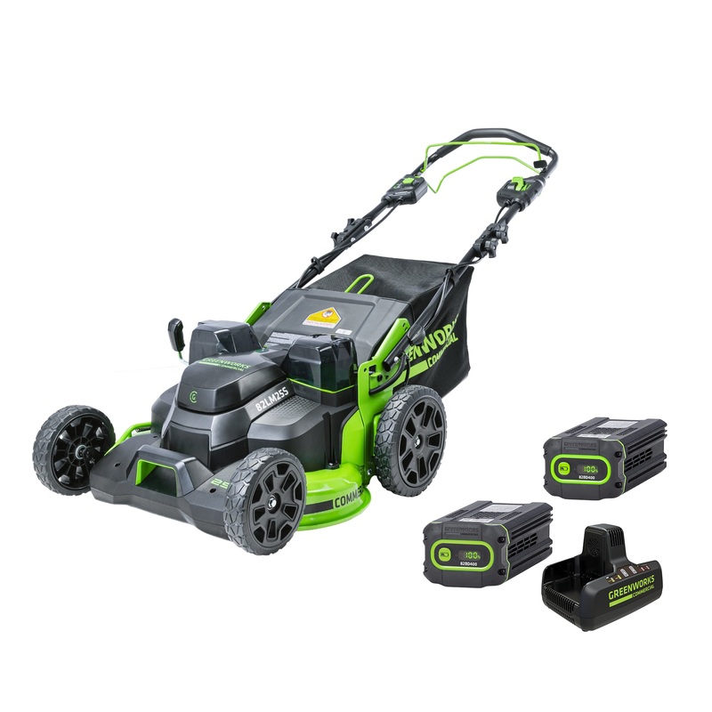 GW82V 25 Prosumer SP MOWER with (2) 4Ah Batteries & 8A DP Charger | 82LM25S1