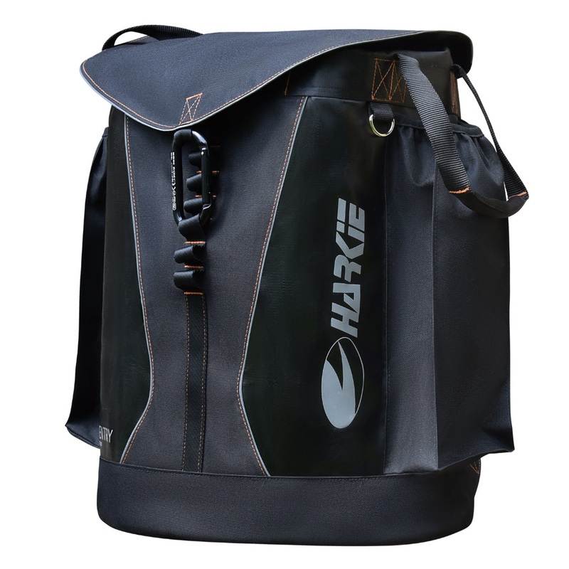 HARKIE Sentry Rope Bag-Black & Orange-M & L