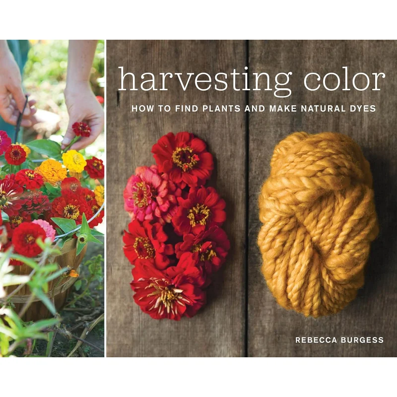 Harvesting Color: How to Find Plants and Make Natural Dyes by Rebecca Burgess