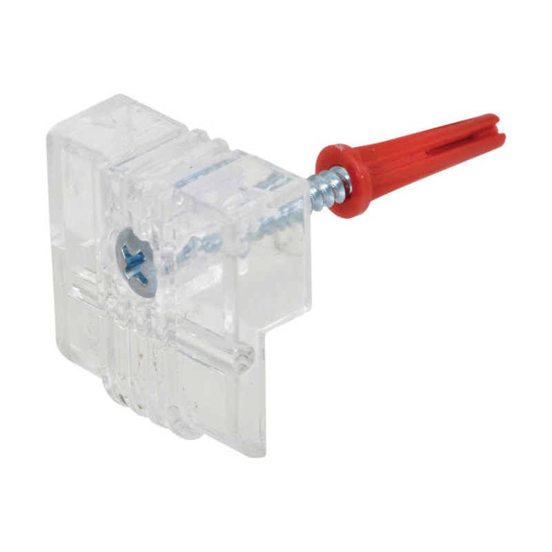 HILLMAN 122201 Heavy-Duty Mirror Clip, Plastic, Clear