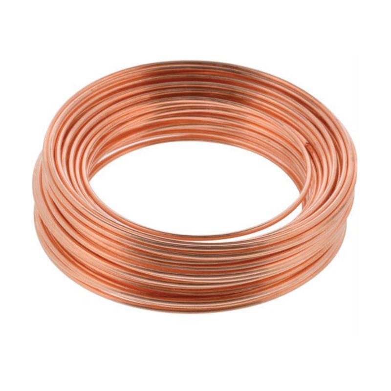 HILLMAN 123109-N Hobby Wire, #18 Dia, 25 ft L, Copper