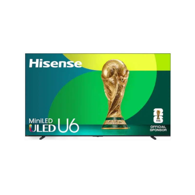 Hisense - 100" Class U6 Series MiniLED QLED UHD 4K HDR Smart Fire TV 100U65QF-R