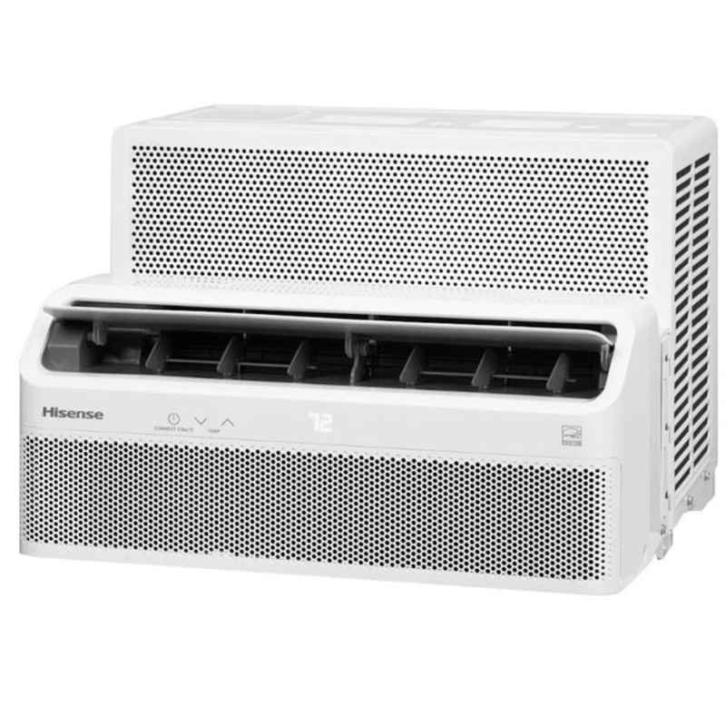 Hisense 8,000 BTU Smart Inverter Window Air Conditioner with Easy Install Bracket HLAW0825TW-R
