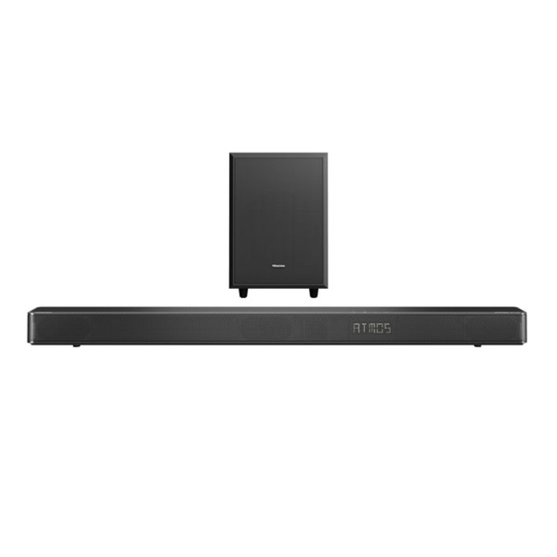 Hisense AX3120G Soundbar Speaker Black 3.1.2 Ch 360W with Subwoofer, Dolby Atmos & DTS:X