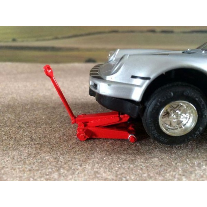 HLT-WM089 Small Hydraulic Jack - Available in Red, Blue & Unpainted Blue