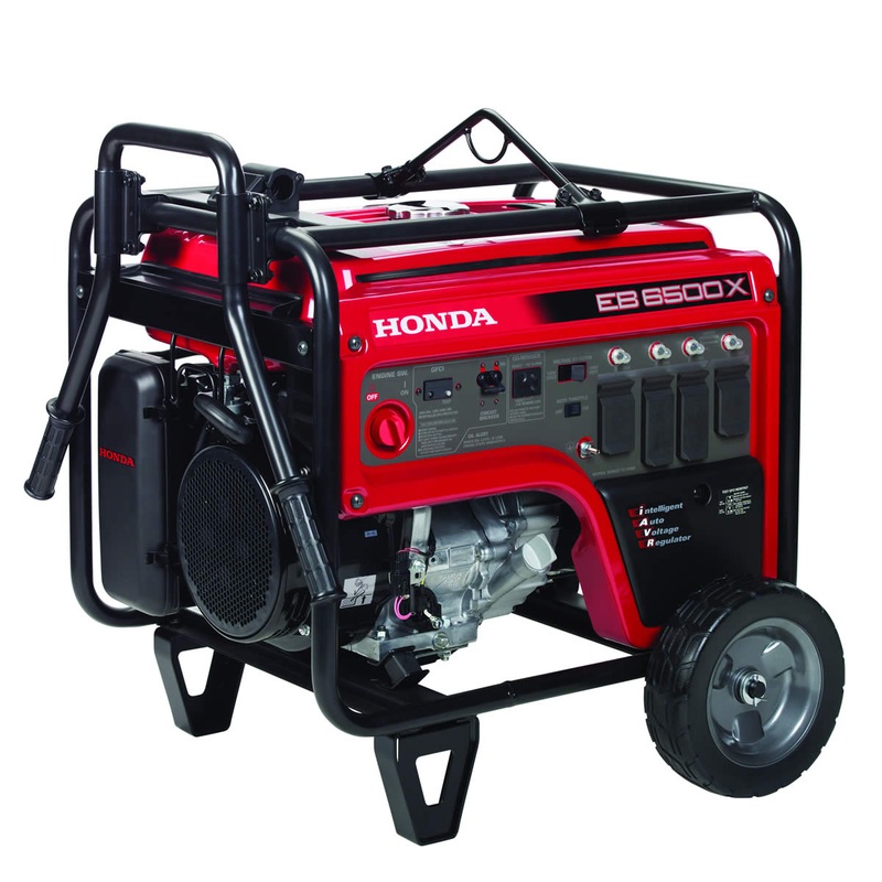 Honda EB6500 Generator 6500W Industrial Portable Gas Generator | GX390 Engine | OSHA-Compliant
