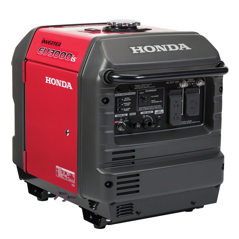 Honda EU3000iS Inverter Generator 3000W Super Quiet Electric Start Portable Generator | CO-MINDER Safety