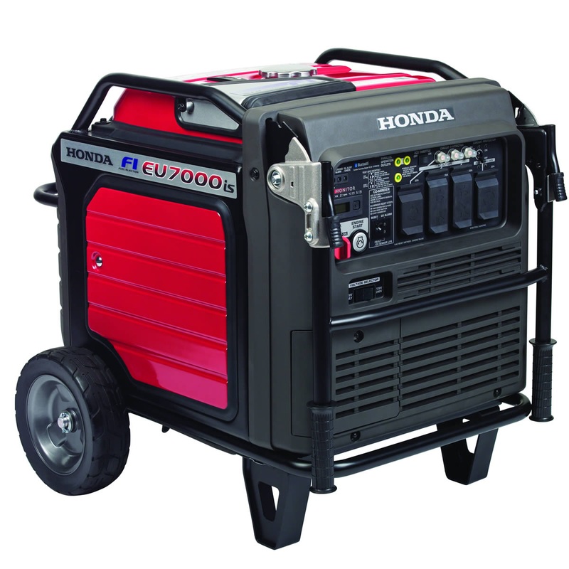 Honda EU7000iS 7000 watt 120/240V inverter generator with CO-MINDER