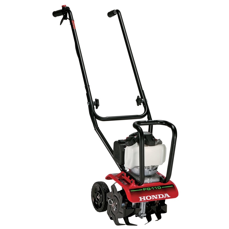 Honda FG110K1AT Mini Tiller 25cc 4-Cycle Gas-Powered Cultivator | Lightweight, Powerful & Easy to Use