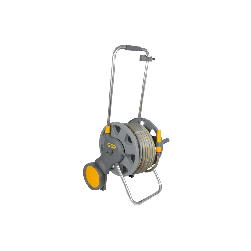 Hozelock2477 60m 2 in 1 Reel and 50m Multi Purp Hose
