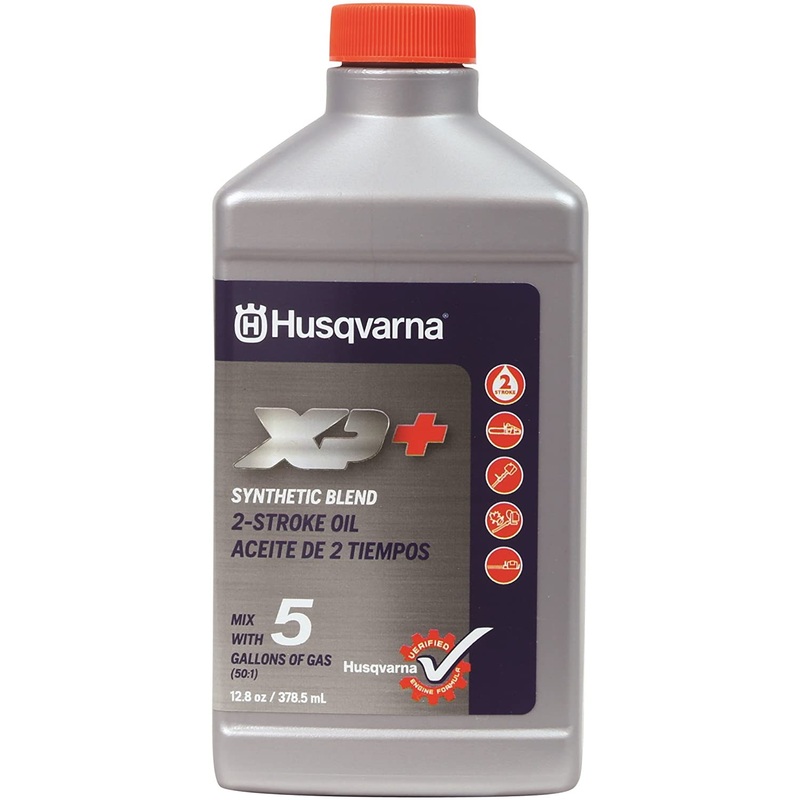 Husqvarna XP Plus 50:1 Synthetic 2-Stroke Oil 5-Gallon Mix 12.8oz Bottle #593152304