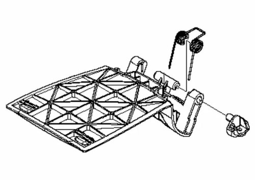 501065801 Hinge Kit Kit Husqvarna Genuine OEM Part