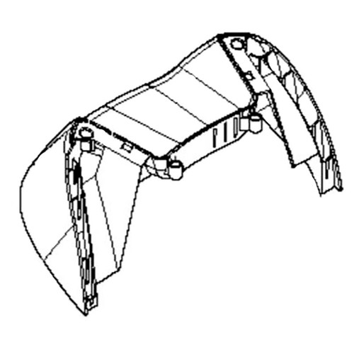 501488801 Cover Back Cover Husqvarna Genuine OEM Part