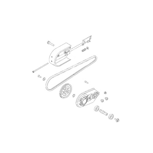 506279207 Belt Guard Husqvarna Genuine OEM Part