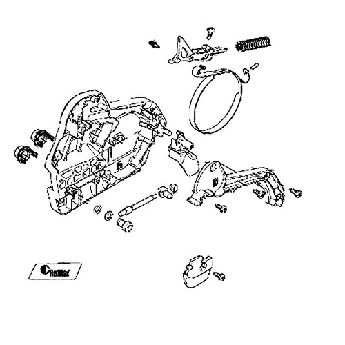 577791005 Clutch Cover Husqvarna Genuine OEM Part