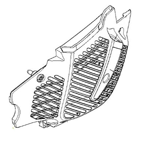578385703 Starter Housing Assy Jonsered Husqvarna Genuine OEM Part