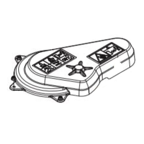 585373801 Shield Belt Top Husqvarna Genuine OEM Part