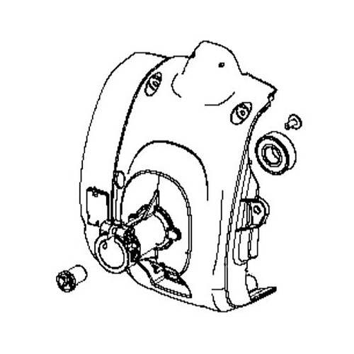586383701 Clutch Cover Assy Husqvarna Genuine OEM Part