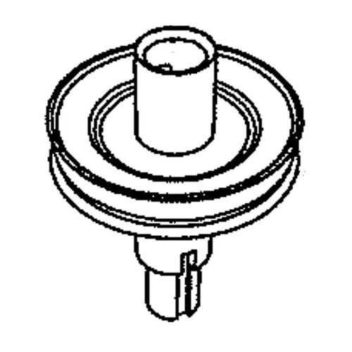 586899601 Pulley Extended Shaft Ground Husqvarna Genuine OEM Part