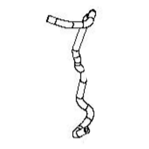 587044824 Hose 1/4 Low Perm Fuel Ln 24 Husqvarna Genuine OEM Part