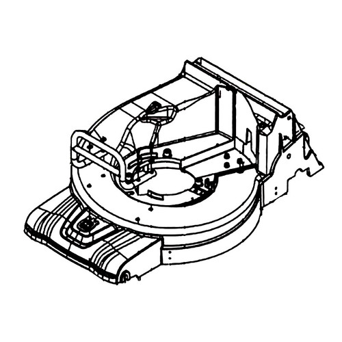 587197508 Chassis Husqvarna Genuine OEM Part